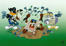 Daffy Duck Art Daffy Duck Art Taz Divot